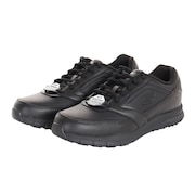 スケッチャーズ(SKECHERS)(メンズ)カジュアルシューズ ワークリラックスドフィット ナンパ SR 77156-BLK