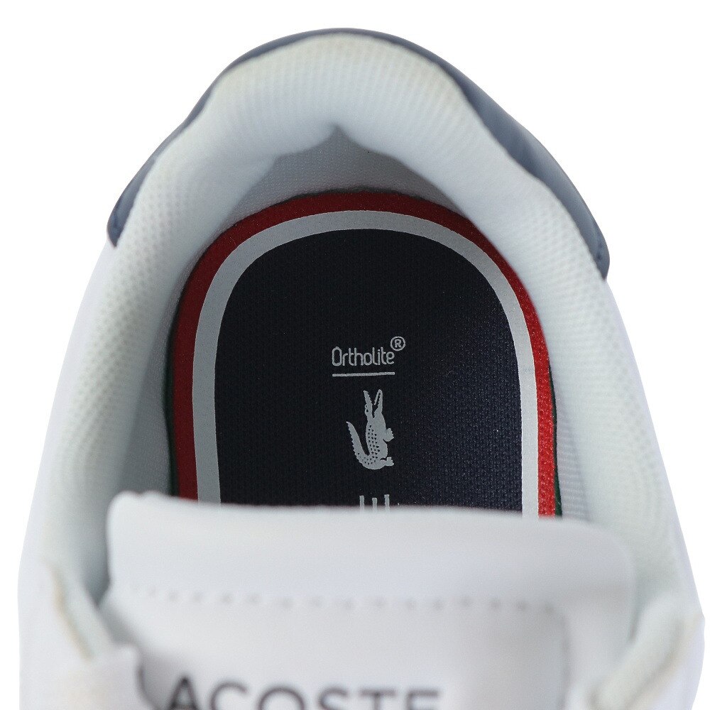 ラコステ（LACOSTE）（メンズ）スニーカー ヨーロッパ プロ TRI 123 1 SMA ホワイト 45SMA0117-407 カジュアル スポーツシューズ 普段履き 街履き シンプル