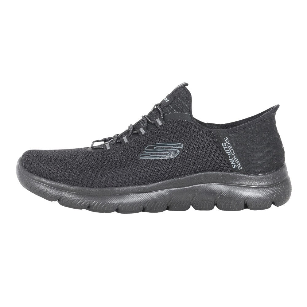 スケッチャーズ（SKECHERS）（メンズ）カジュアルシューズ スリップインズ サミッツ ハイ レンジ ブラック 232457W-BBK スニーカー ハンズフリー 洗濯機洗い可