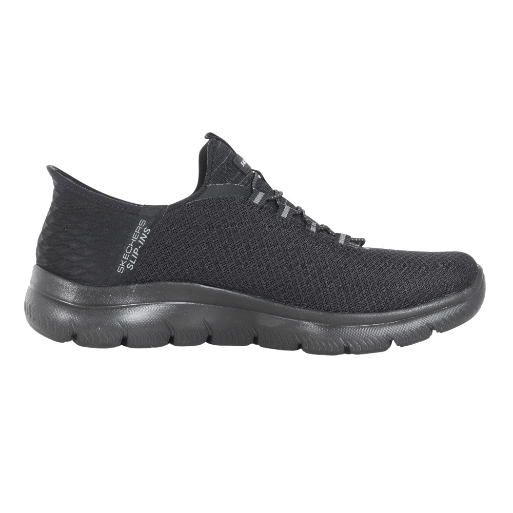 スケッチャーズ（SKECHERS）（メンズ）カジュアルシューズ スリップインズ サミッツ ハイ レンジ ブラック 232457W-BBK スニーカー ハンズフリー 洗濯機洗い可