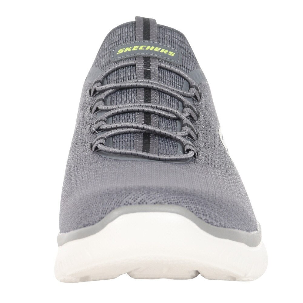 スケッチャーズ（SKECHERS）（メンズ）カジュアルシューズ スリップインズ サミッツ ハイ レンジ グレー 232457W-CHAR スニーカー ハンズフリー 洗濯機洗い可