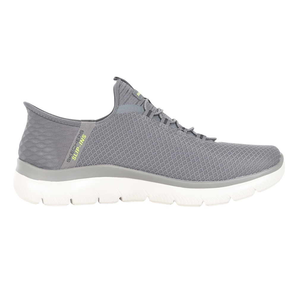 スケッチャーズ（SKECHERS）（メンズ）カジュアルシューズ スリップインズ サミッツ ハイ レンジ グレー 232457W-CHAR スニーカー ハンズフリー 洗濯機洗い可