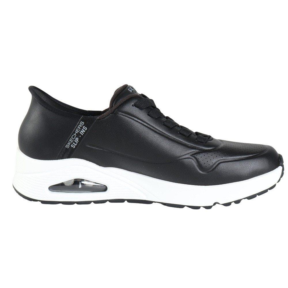 スケッチャーズ（SKECHERS）（メンズ）カジュアルシューズ スリップインズ ウノ イージー エア ブラック 183005-BLK スニーカー ハンズフリー クッション性