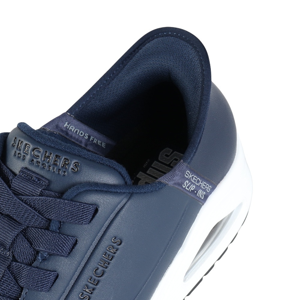 スケッチャーズ（SKECHERS）（メンズ）カジュアルシューズ スリップインズ ウノ イージー エア ネイビー 183005-NVY スニーカー ハンズフリー クッション性