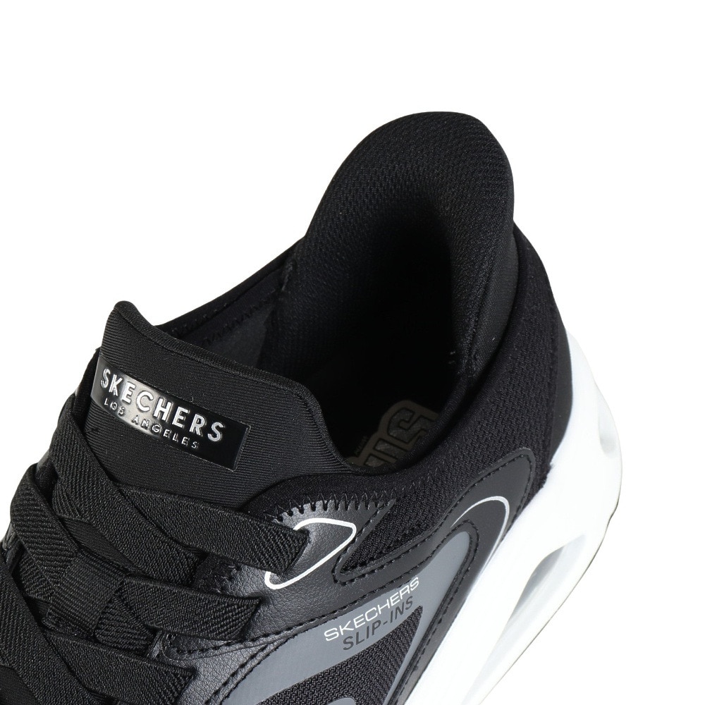 スケッチャーズ（SKECHERS）（メンズ）カジュアルシューズ スリップインズ トレスエア ウノ ビジョンエアリー ブラック 183083-BLK スニーカー ハンズフリー
