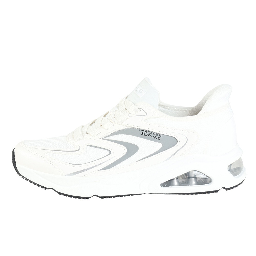 スケッチャーズ（SKECHERS）（メンズ）カジュアルシューズ スリップインズ トレスエア ウノ ビジョンエアリー ホワイト 183083-WGY スニーカー ハンズフリー