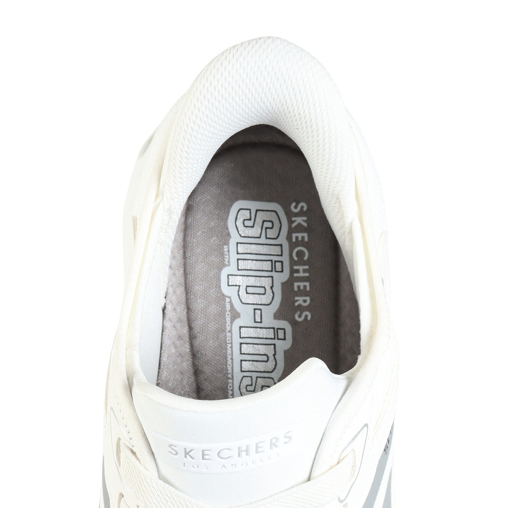スケッチャーズ（SKECHERS）（メンズ）カジュアルシューズ スリップインズ トレスエア ウノ ビジョンエアリー ホワイト 183083-WGY スニーカー ハンズフリー