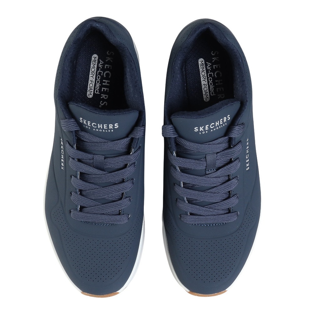 スケッチャーズ（SKECHERS）（メンズ）カジュアルシューズ ウノ スタンド オン エア ネイビー 52458-NVY スニーカー ファッションスニーカー クッション性