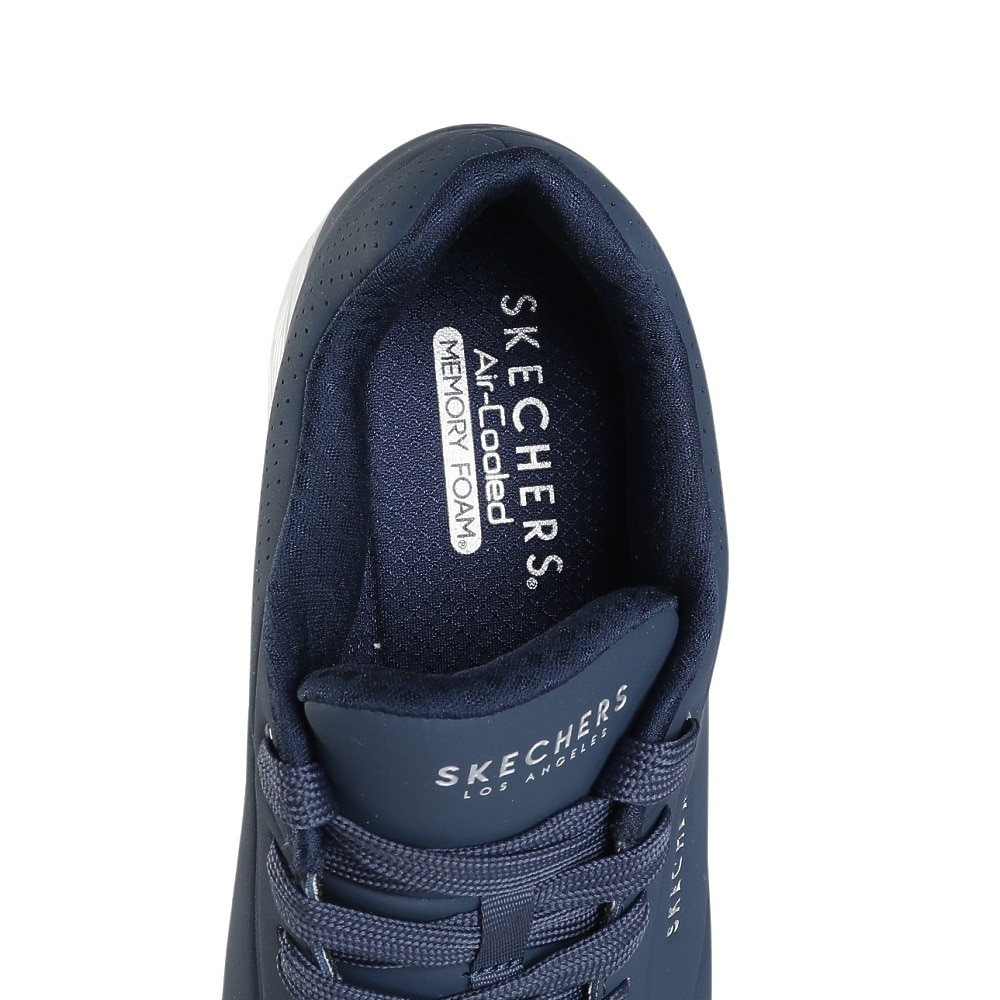 スケッチャーズ（SKECHERS）（メンズ）カジュアルシューズ ウノ スタンド オン エア ネイビー 52458-NVY スニーカー ファッションスニーカー クッション性