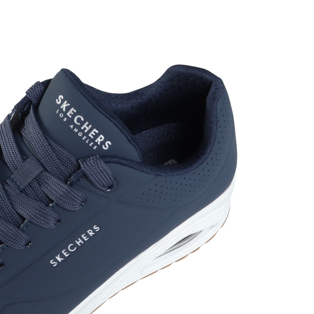 スケッチャーズ（SKECHERS）（メンズ）カジュアルシューズ ウノ スタンド オン エア ネイビー 52458-NVY スニーカー ファッションスニーカー クッション性