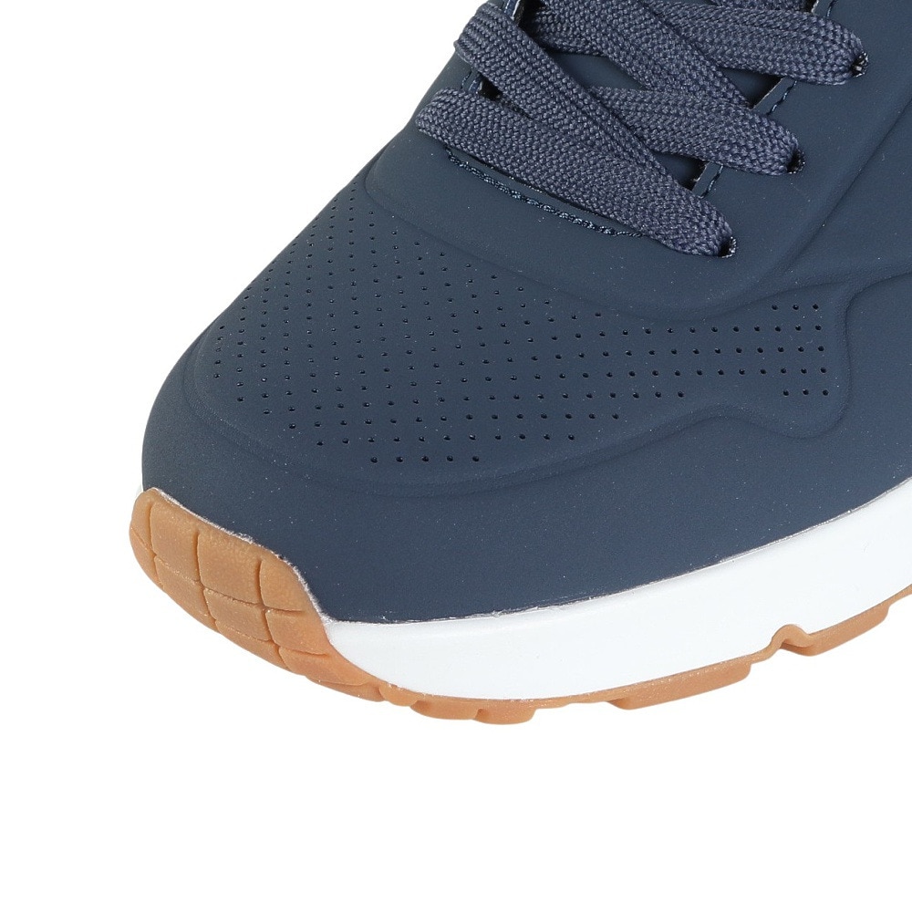 スケッチャーズ（SKECHERS）（メンズ）カジュアルシューズ ウノ スタンド オン エア ネイビー 52458-NVY スニーカー ファッションスニーカー クッション性