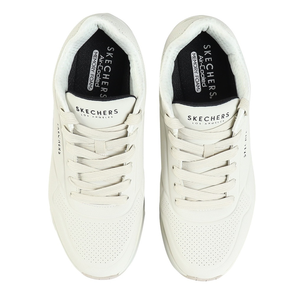 スケッチャーズ（SKECHERS）（メンズ）カジュアルシューズ ウノ スタンド オン エア オフホワイト 52458-OFWT スニーカー ファッションスニーカー 快適 