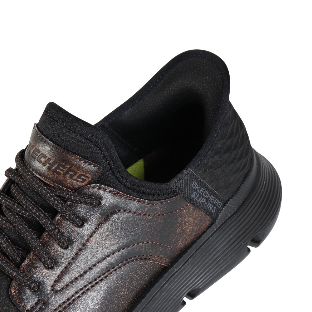 スケッチャーズ（SKECHERS）（メンズ）カジュアルシューズ SI-GARZA-GERVIN 205046-DKBR