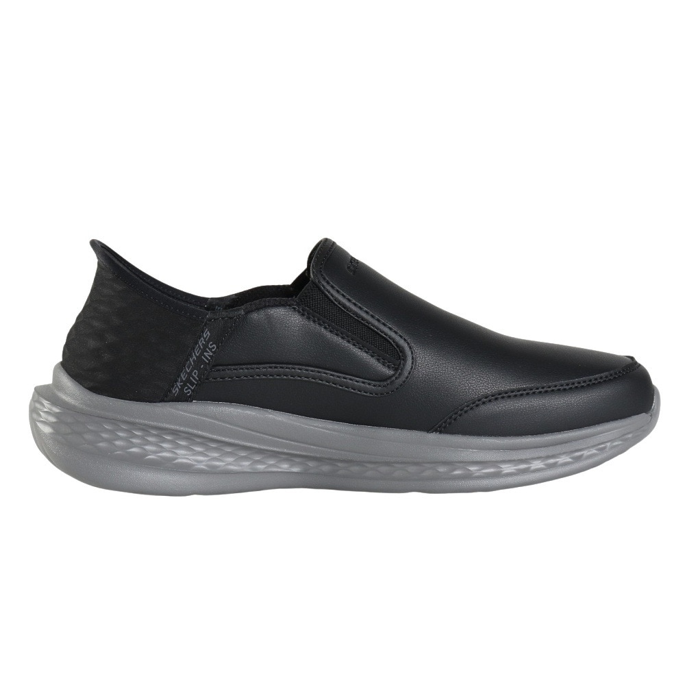スケッチャーズ（SKECHERS）（メンズ）カジュアルシューズ スリップインズ スライド クーパー ブラック 205237-BLK スニーカー ハンズフリー クッション性