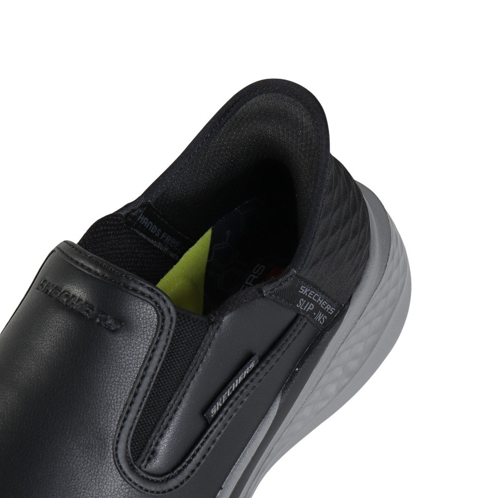 スケッチャーズ（SKECHERS）（メンズ）カジュアルシューズ スリップインズ スライド クーパー ブラック 205237-BLK スニーカー ハンズフリー クッション性