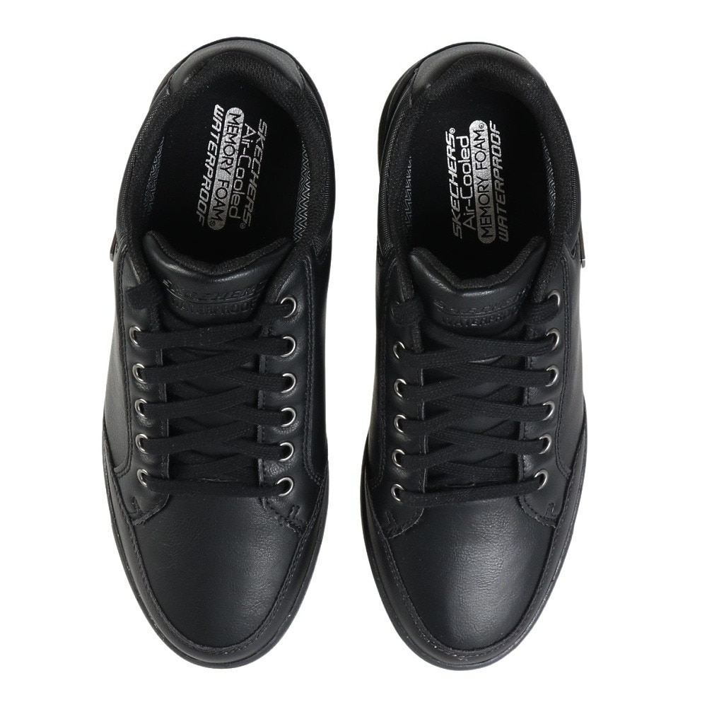 スケッチャーズ（SKECHERS）（メンズ）カジュアルシューズ キャベル スパークマン ブラック 210944-BLK スニーカー クッション性 防水性 ビジネスカジュアル 
