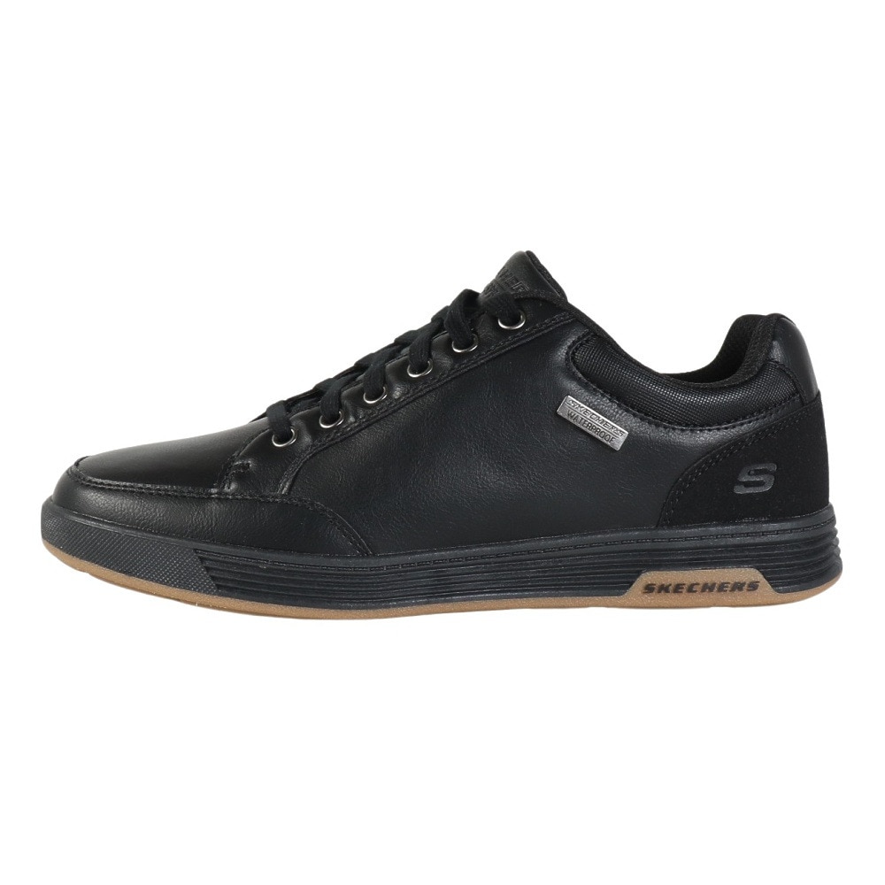 スケッチャーズ（SKECHERS）（メンズ）カジュアルシューズ キャベル スパークマン ブラック 210944-BLK スニーカー クッション性 防水性 ビジネスカジュアル 