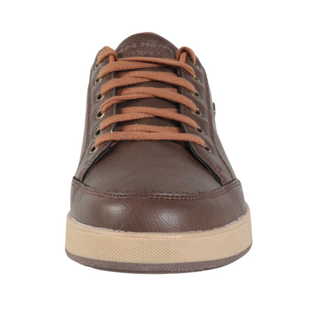 スケッチャーズ（SKECHERS）（メンズ）カジュアルシューズ キャベル スパークマン ブラウン 210944-CHOC スニーカー クッション性 防水性 ビジネスカジュアル