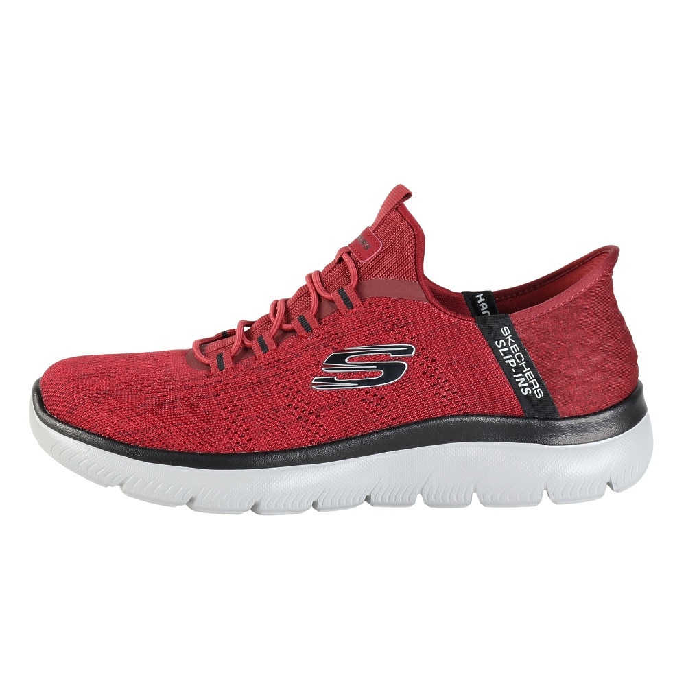 スケッチャーズ（SKECHERS）（メンズ）カジュアルシューズ スリップインズ サミッツ キー ペース レッド 232469-RDBK スニーカー ハンズフリー 快適