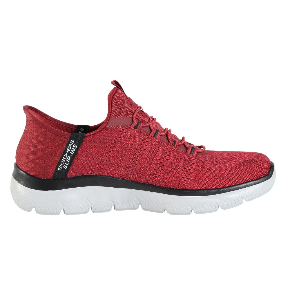 スケッチャーズ（SKECHERS）（メンズ）カジュアルシューズ スリップインズ サミッツ キー ペース レッド 232469-RDBK スニーカー ハンズフリー 快適