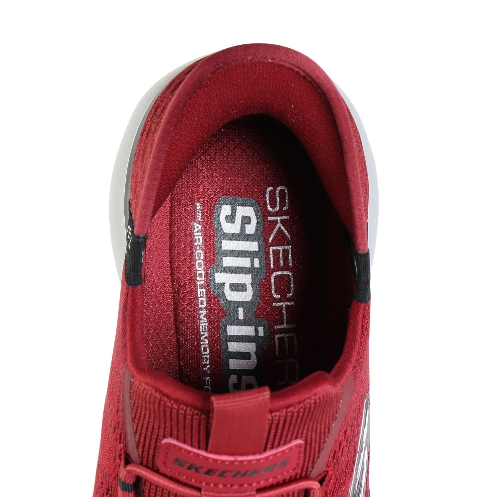 スケッチャーズ（SKECHERS）（メンズ）カジュアルシューズ スリップインズ サミッツ キー ペース レッド 232469-RDBK スニーカー ハンズフリー 快適