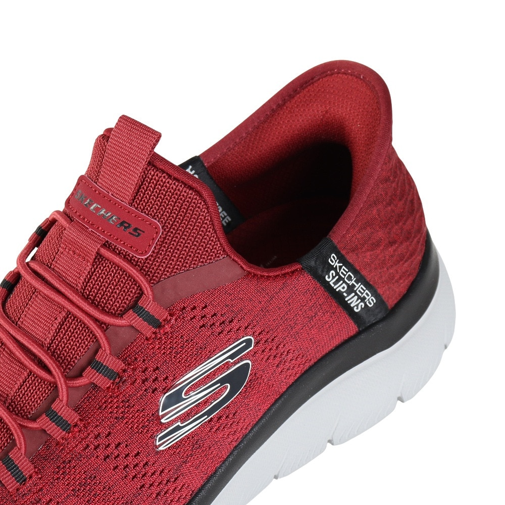 スケッチャーズ（SKECHERS）（メンズ）カジュアルシューズ スリップインズ サミッツ キー ペース レッド 232469-RDBK スニーカー ハンズフリー 快適