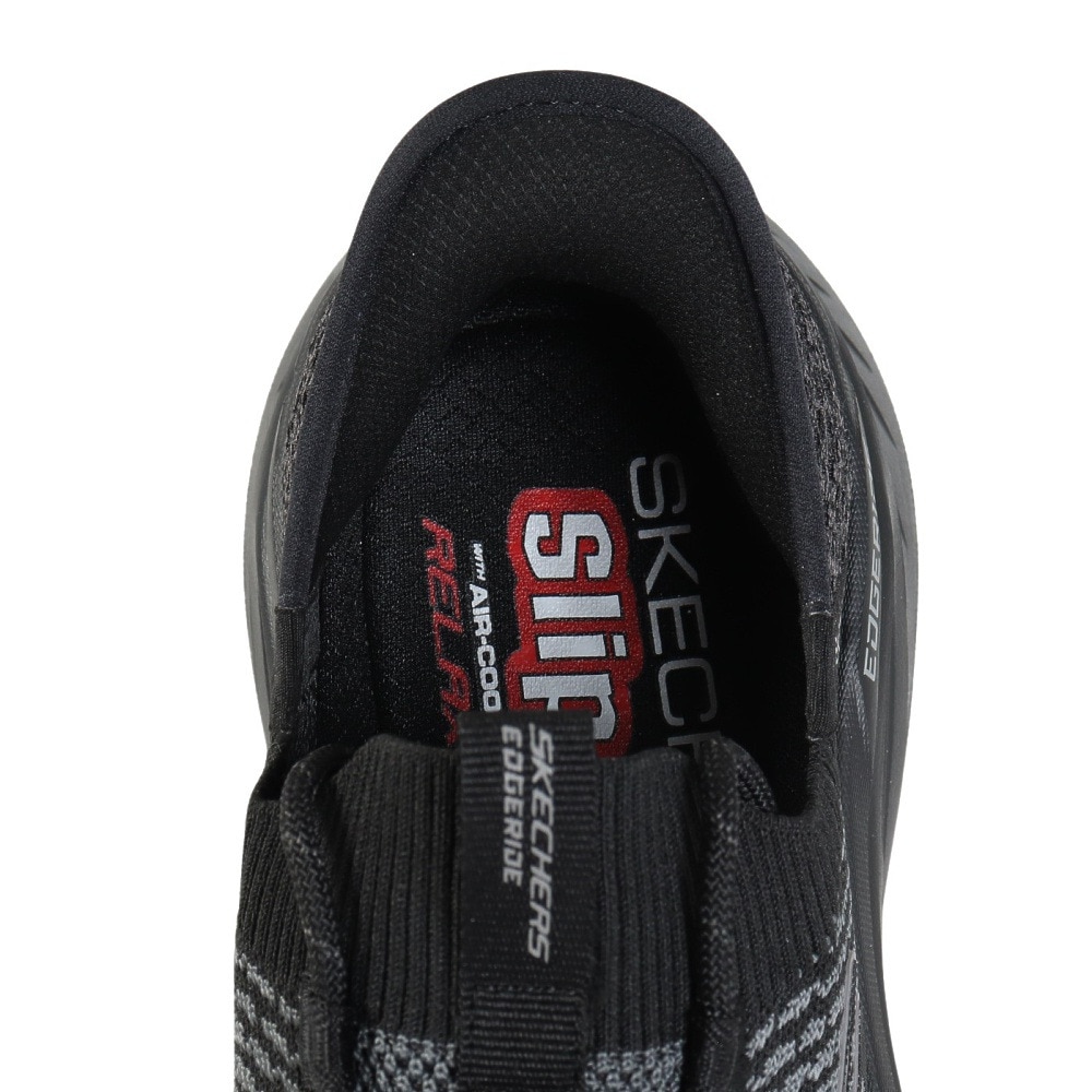 スケッチャーズ（SKECHERS）（メンズ）カジュアルシューズ スリップインズ リラックスドフィット エッジライド レイゴ ブラック 232932-BBK スニーカー