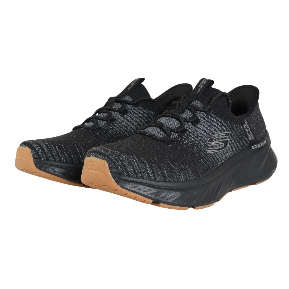 スケッチャーズ（SKECHERS）（メンズ）カジュアルシューズ スリップインズ リラックスドフィット エッジライド レイゴ ブラック 232932-BBK スニーカー