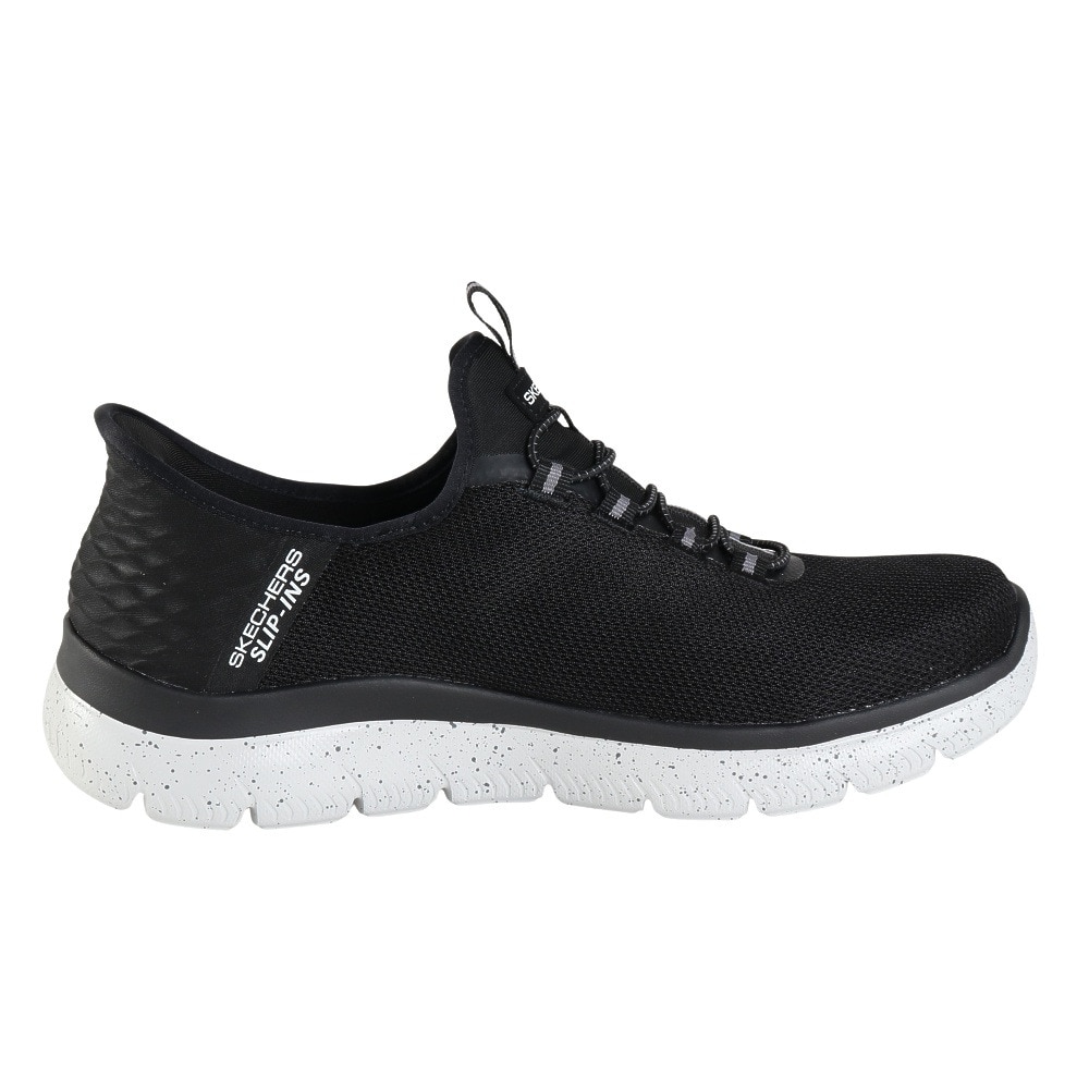 スケッチャーズ（SKECHERS）（メンズ）カジュアルシューズ スリップインズ サミッツ コルボス ワイド 232962W-BKGY ブラック