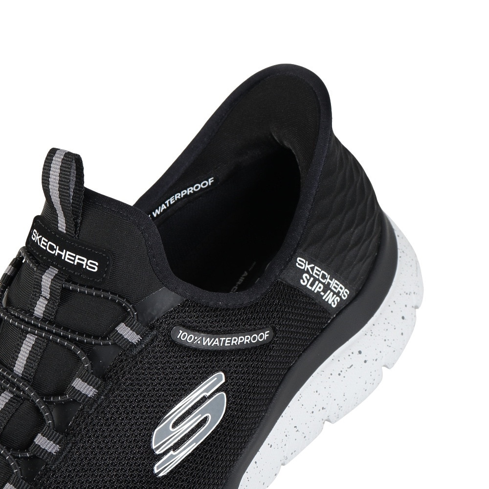 スケッチャーズ（SKECHERS）（メンズ）カジュアルシューズ スリップインズ サミッツ コルボス ワイド 232962W-BKGY ブラック