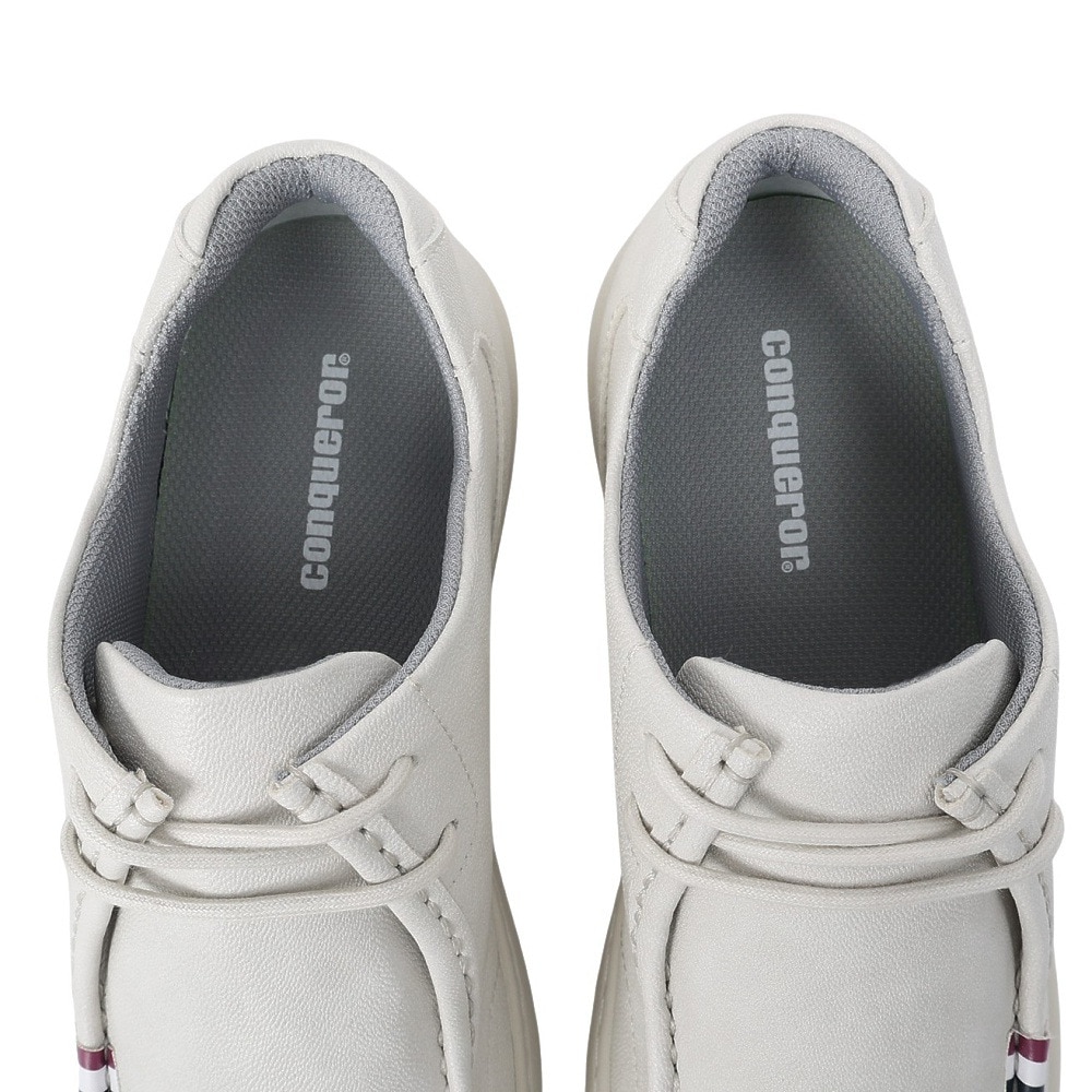 コンカラー（conqueror）（メンズ）カジュアルシューズ スペンサー SPENCER PEARL GRAY
