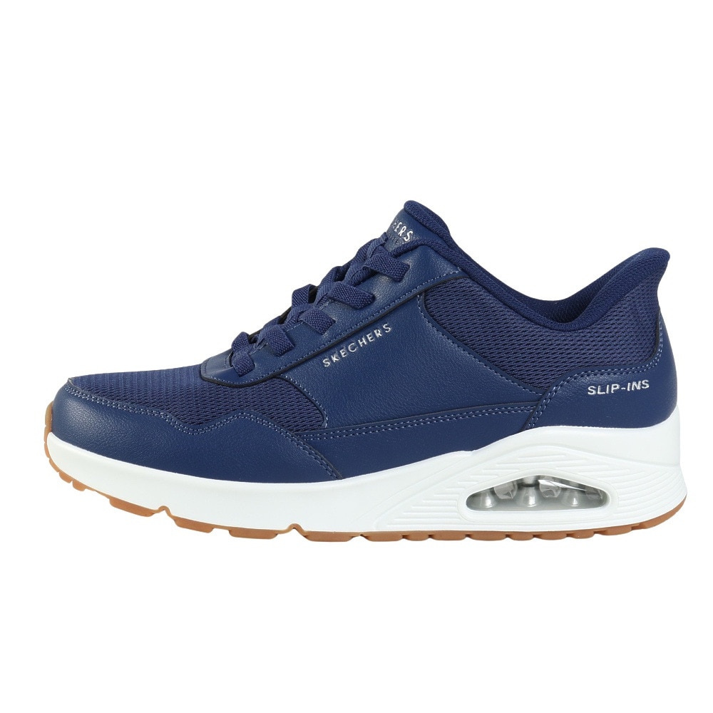 スケッチャーズ（SKECHERS）（メンズ）カジュアルシューズ SI-UNO-BANKSIA 183022W-NVY