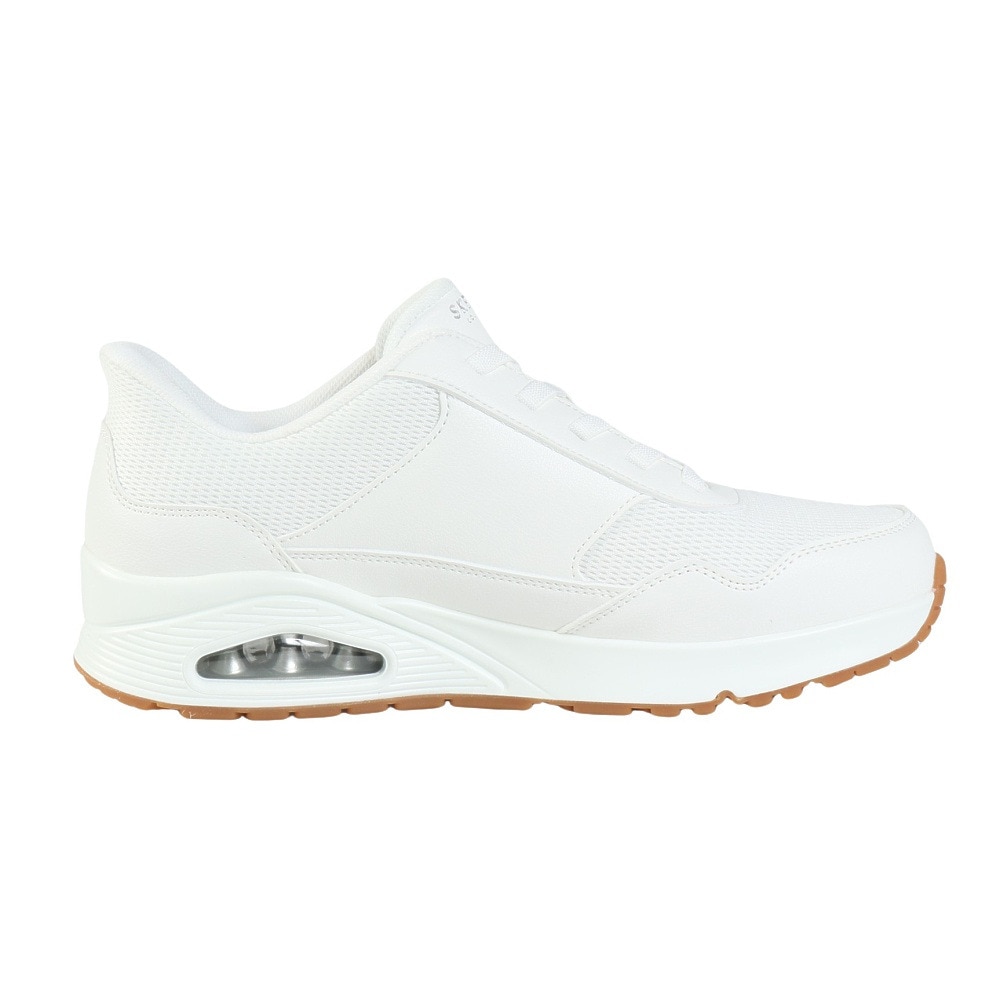 スケッチャーズ（SKECHERS）（メンズ）カジュアルシューズ SI-UNO-BANKSIA 183022W-WHT