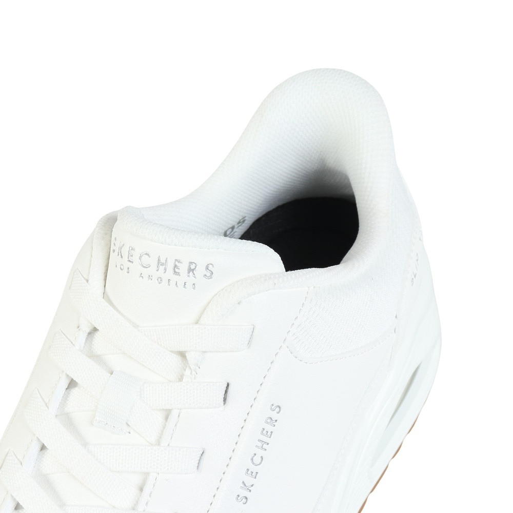 スケッチャーズ（SKECHERS）（メンズ）カジュアルシューズ SI-UNO-BANKSIA 183022W-WHT