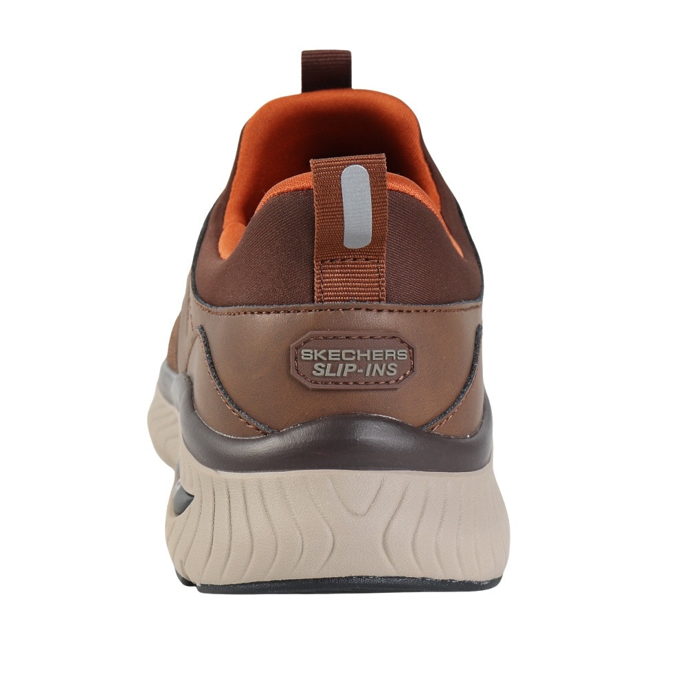 スケッチャーズ（SKECHERS）（メンズ）カジュアルシューズ スリップインズ アーチフィット クロッサー - エメリック ブラウン 205340-BRN スニーカー 快適