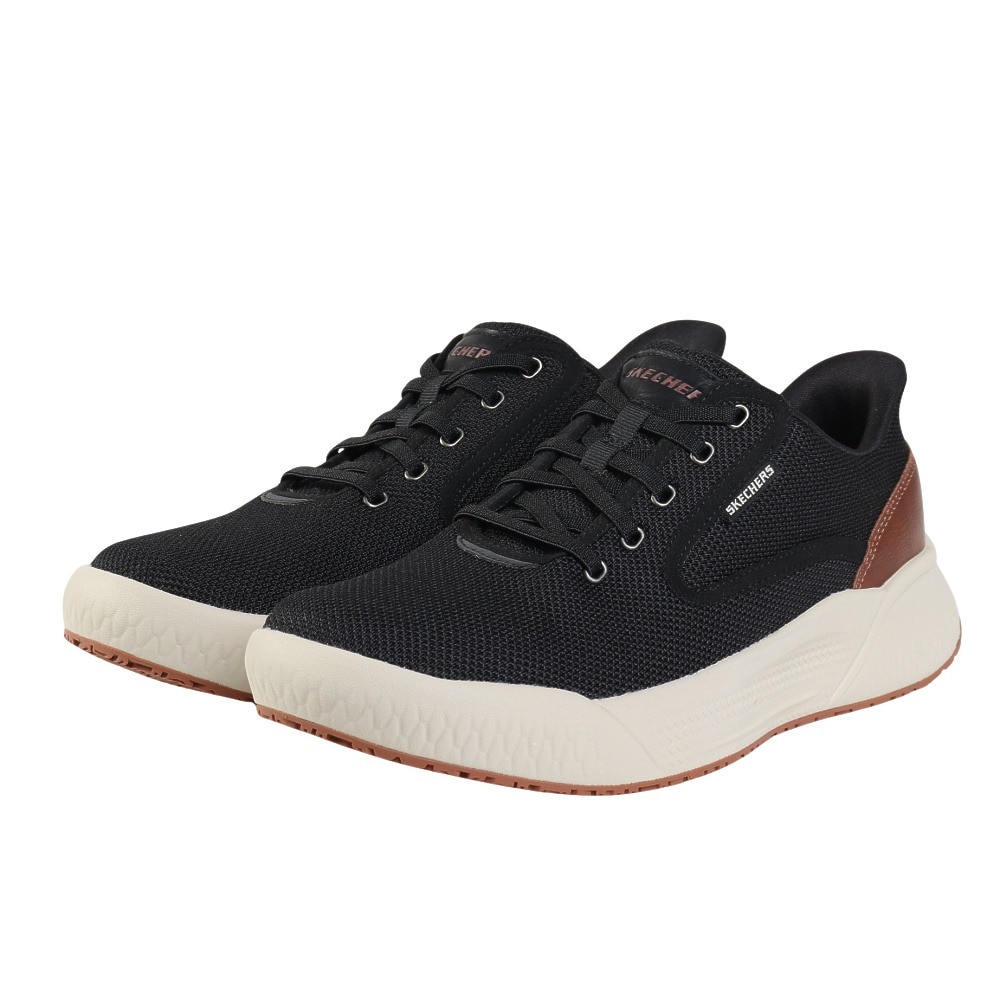 スケッチャーズ（SKECHERS）（メンズ）カジュアルシューズ SI-CYRUS 211008-BLK