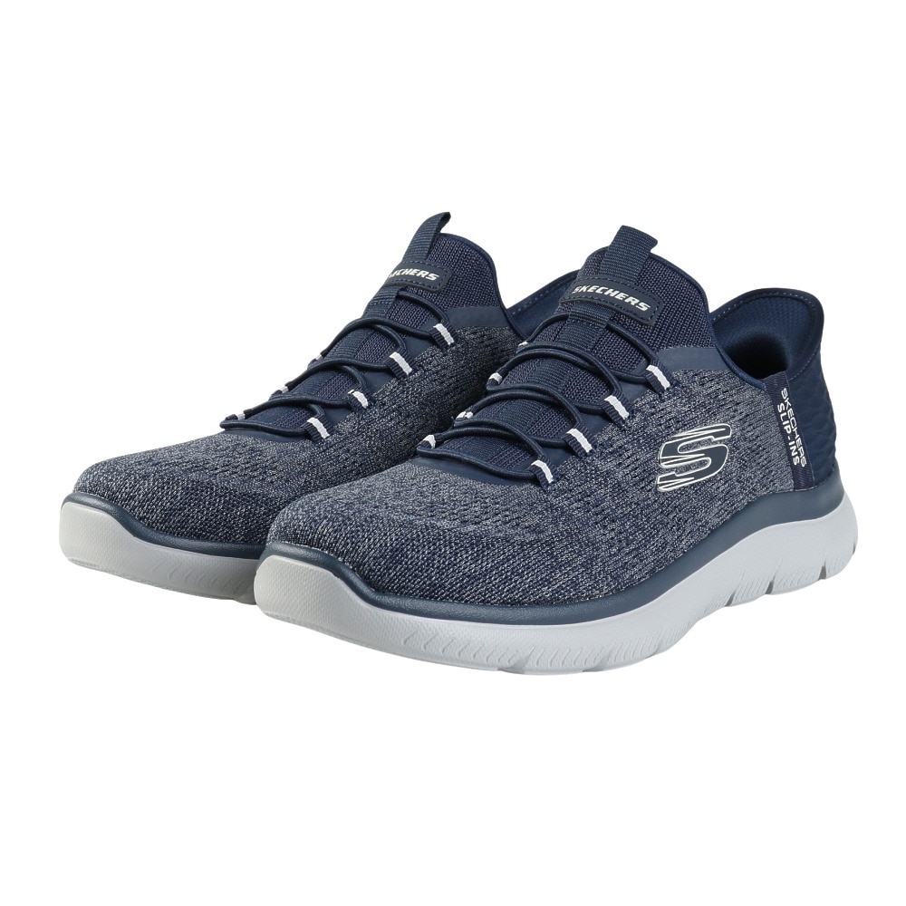 スケッチャーズ（SKECHERS）（メンズ）カジュアルシューズ スリップインズ サミッツ キー ペース ネイビー 232469-NVY スニーカー ハンズフリー 快適