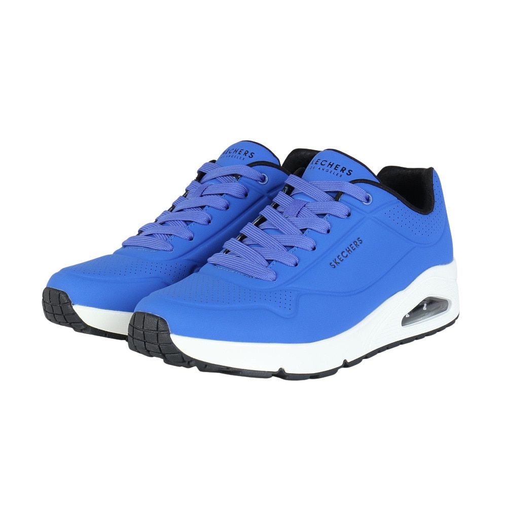 スケッチャーズ（SKECHERS）（メンズ）カジュアルシューズ ウノ スタンド オン エア 52458-BLW