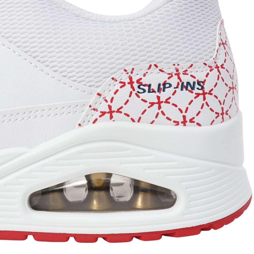 スケッチャーズ（SKECHERS）（メンズ）カジュアルシューズスリップインズ ウノ ワガラ プロスペリティ 183899W-WHT