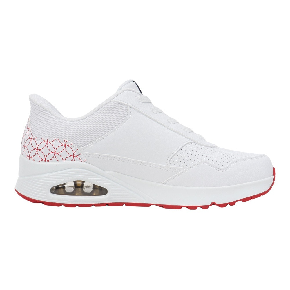 スケッチャーズ（SKECHERS）（メンズ）カジュアルシューズスリップインズ ウノ ワガラ プロスペリティ 183899W-WHT