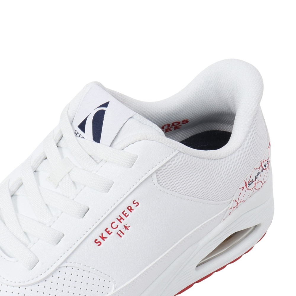 スケッチャーズ（SKECHERS）（メンズ）カジュアルシューズスリップインズ ウノ ワガラ プロスペリティ 183899W-WHT
