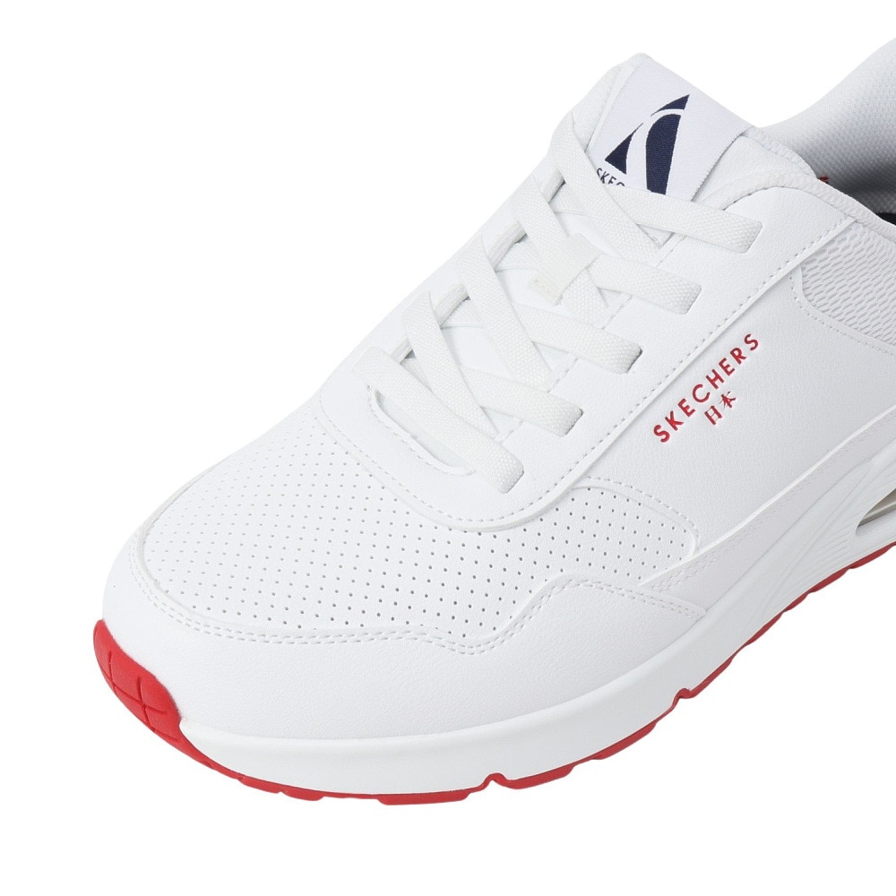 スケッチャーズ（SKECHERS）（メンズ）カジュアルシューズスリップインズ ウノ ワガラ プロスペリティ 183899W-WHT