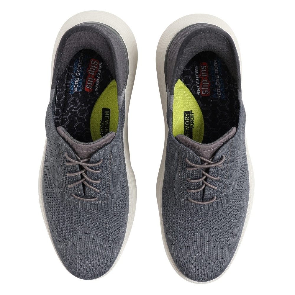 スケッチャーズ（SKECHERS）（メンズ）カジュアルシューズ スリップインズ ガルザ パルマ 205303-CHAR