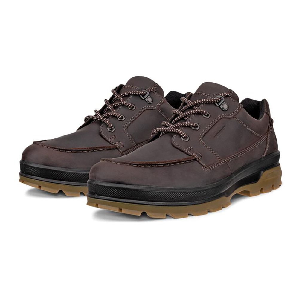 エコー（ecco）（メンズ）カジュアルシューズ エコー ラギット トラック ダークブラウン 83814402072 スニーカー スポーツ