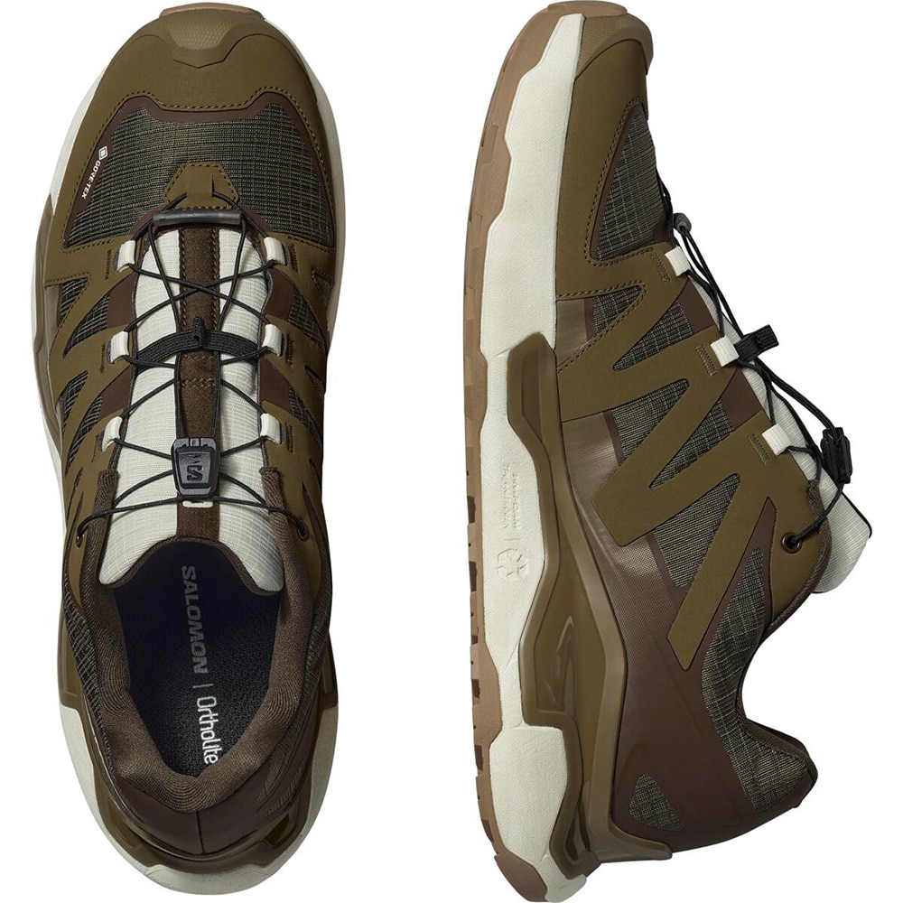サロモン（SALOMON）（メンズ）カジュアルシューズ スニーカー XC ROAM GTX ブラウン L47966700 シューズ カジュアル