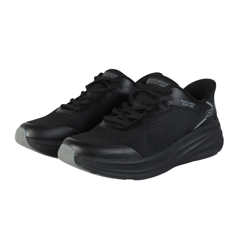 スケッチャーズ（SKECHERS）（メンズ）カジュアルシューズ スリップインズ ボブス スキルズ 118431-BBK