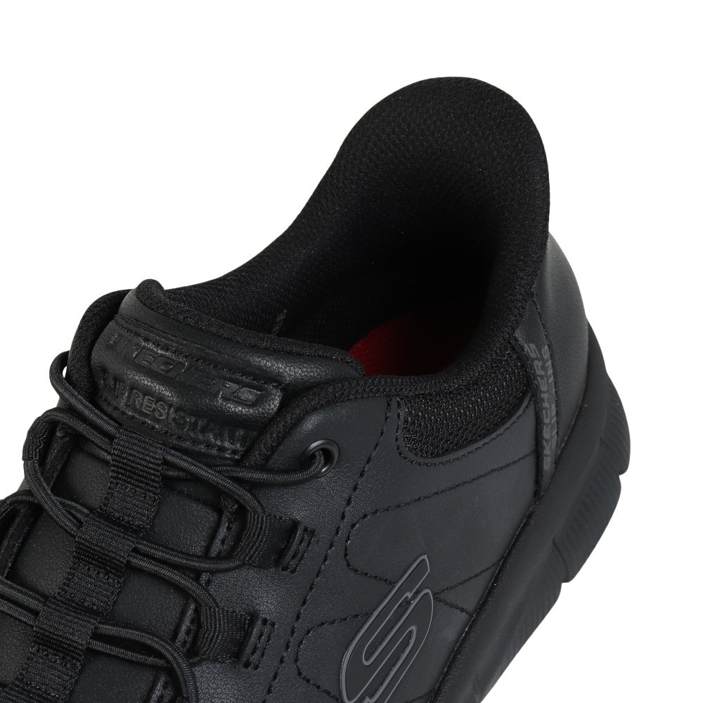 スケッチャーズ(SKECHERS)カジュアルシューズ スリップインズ ワーク ナンパ ノットリー ブラック 200293-BL… スケッチャーズ（SKECHERS）（メンズ）カジュアルシューズ スリップ