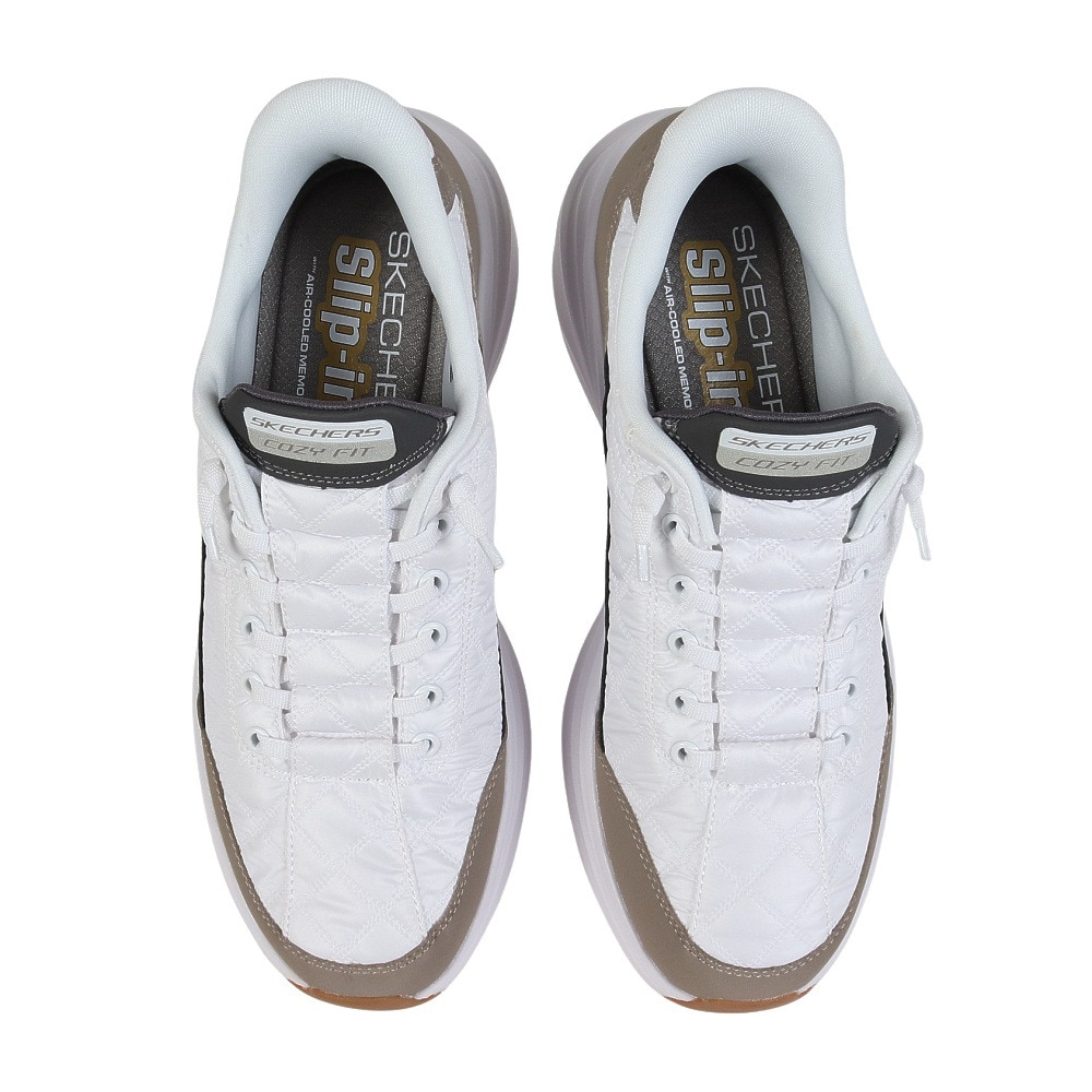 スケッチャーズ（SKECHERS）（メンズ）カジュアルシューズ スリップインズ コンツアーフォーム コージーフィット 232619-WTP