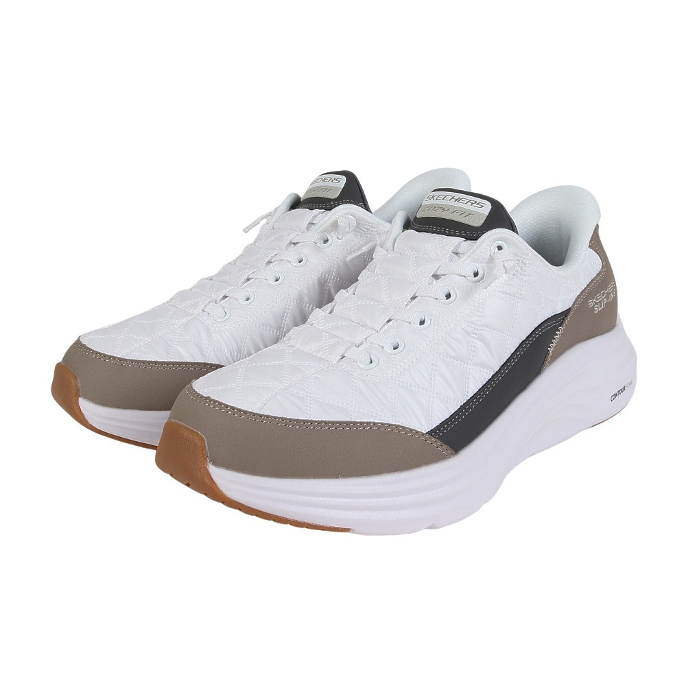 スケッチャーズ（SKECHERS）（メンズ）カジュアルシューズ スリップインズ コンツアーフォーム コージーフィット 232619-WTP