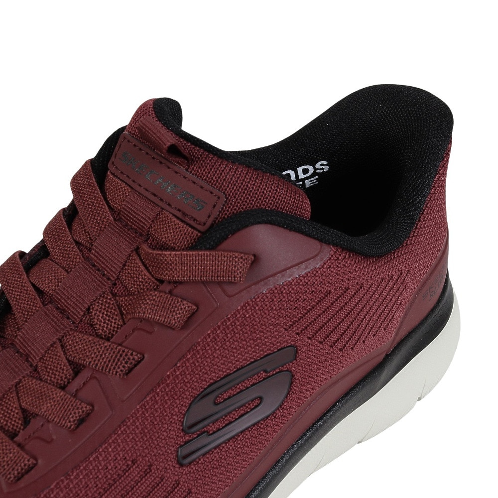 スケッチャーズ（SKECHERS）（メンズ）カジュアルシューズ スリップインズ サミッツ レイター バーガンディ 233047-BURG スニーカー